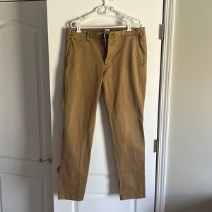 Tan Gap skinny khakis (36 X 34)